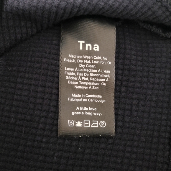 Aritzia TNA Waffle Notch Tank - Women's XXS - Picture 4 of 7